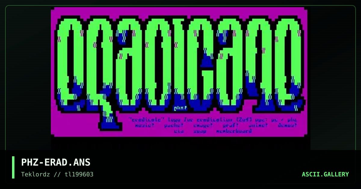 Eradicate, by phazeone, 1996