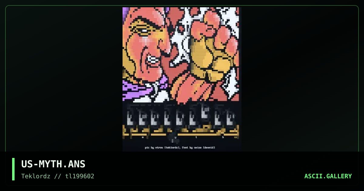 Myth, by o-tron, seize, 1996