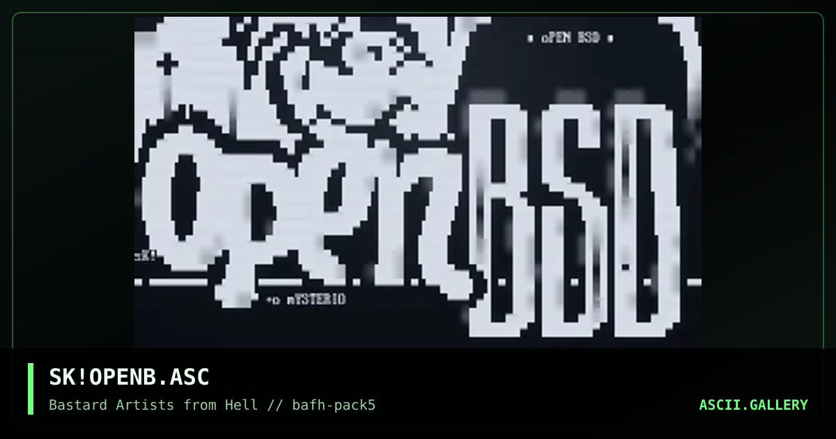 SK!OPENB.ASC, by simonking, 2002