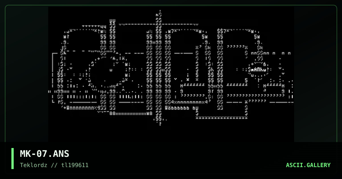 Alter!Ascii, by marko, 1996
