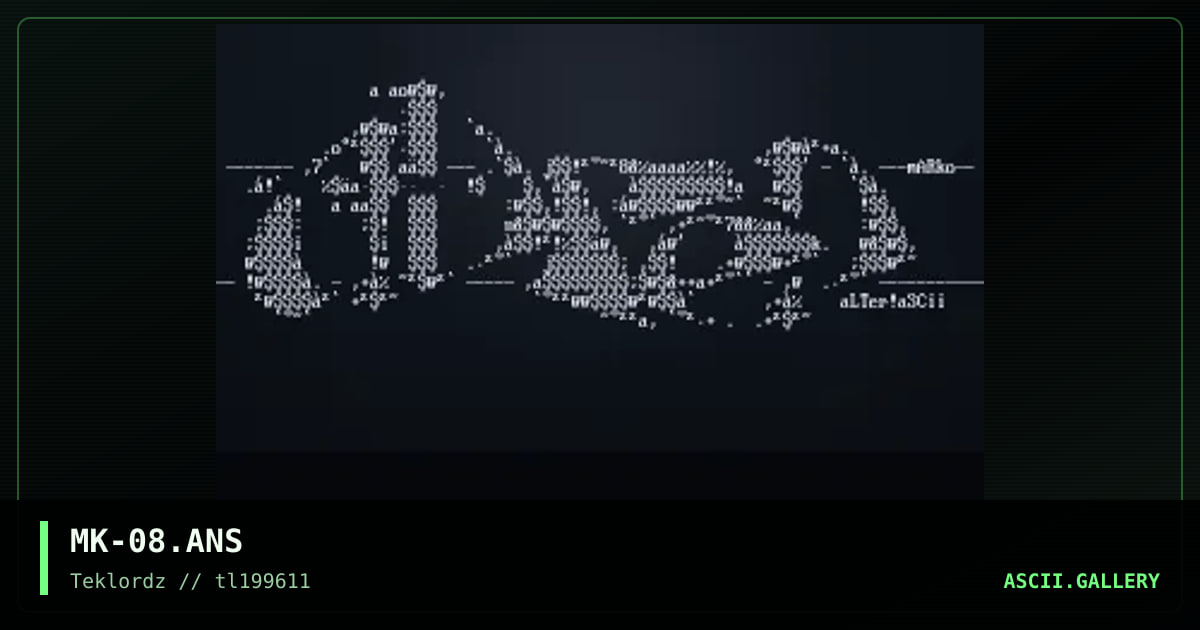 Alter!Ascii, by marko, 1996