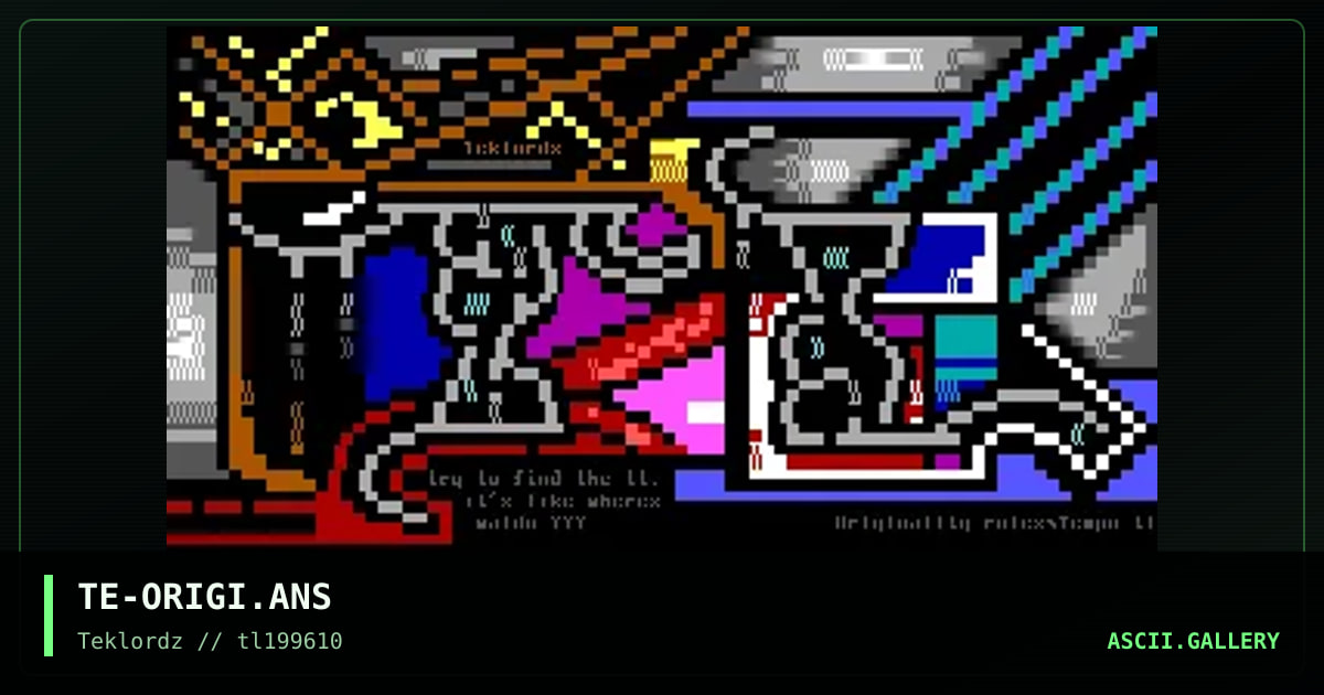Teklordz, by tempo, 1996