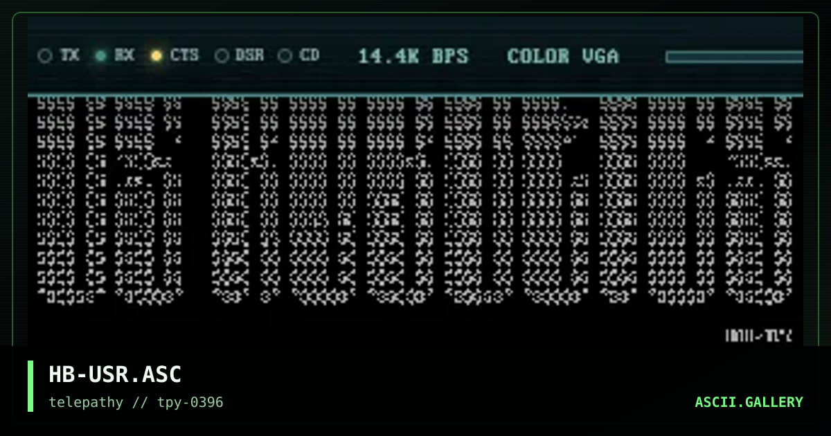 HB-USR.ASC, by hanibal, 1996
