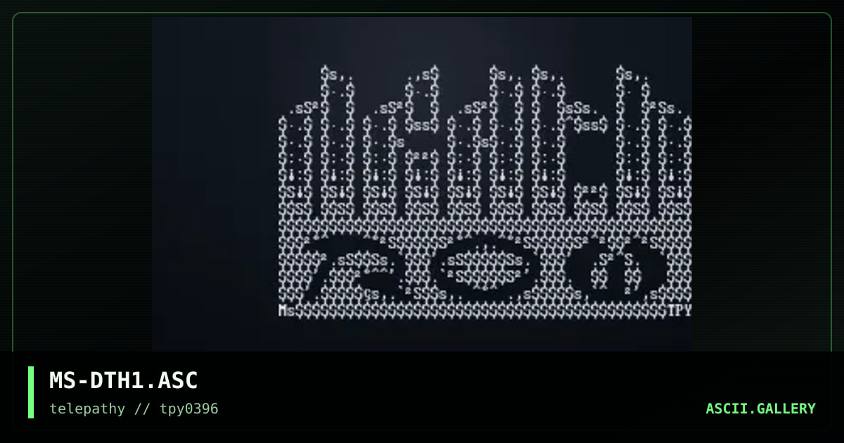 MS-DTH1.ASC, by mr splif, 1996
