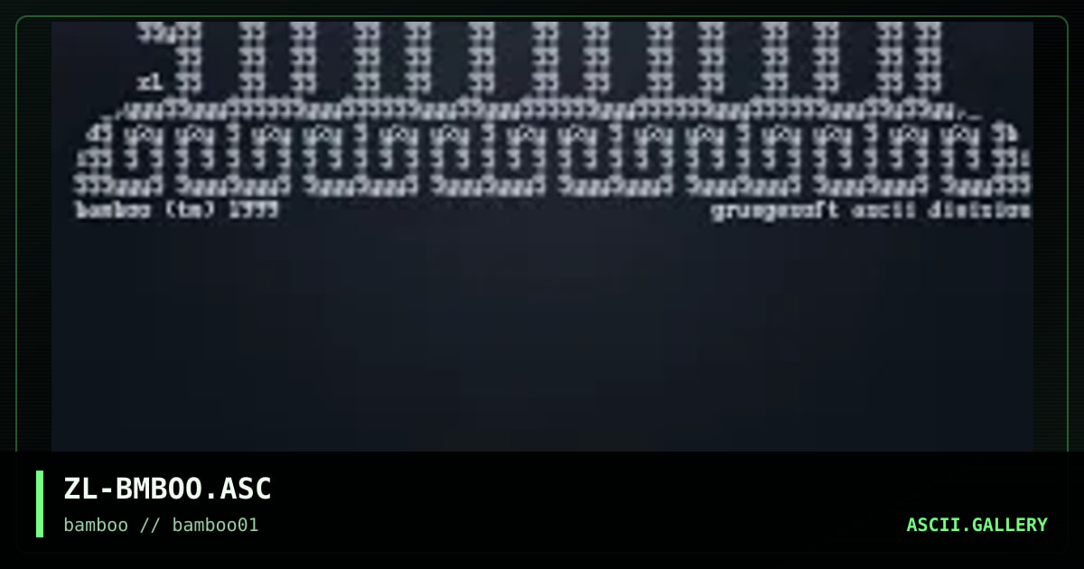 ZL-BMBOO.ASC, by zombie lead, 1999