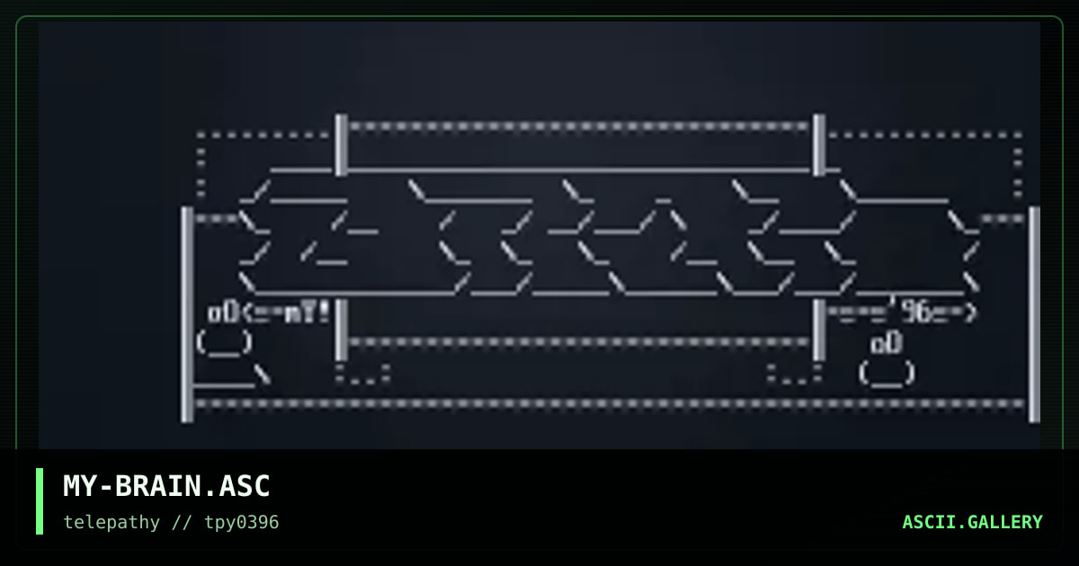 MY-BRAIN.ASC, by mercenary, 1996