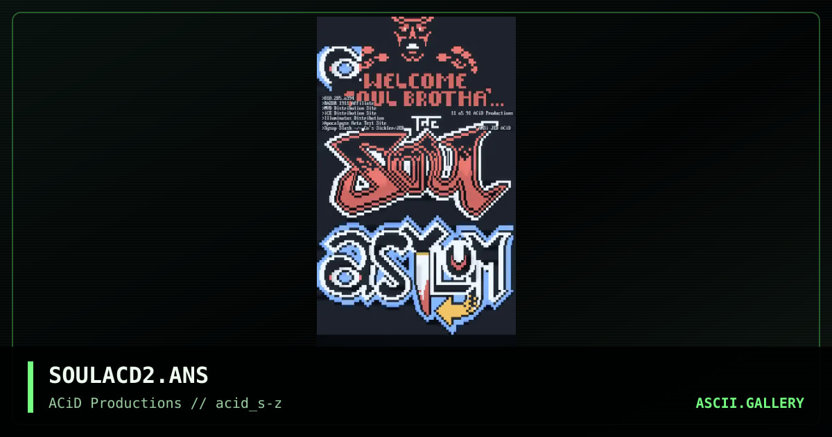 SOULACD2.ANS, by jed, 1990