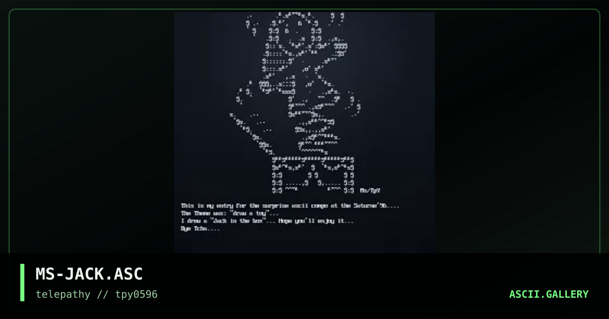 jack in the box, by mr splif, 1996