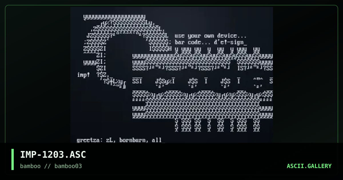 IMP-1203.ASC, by impressive, 2000