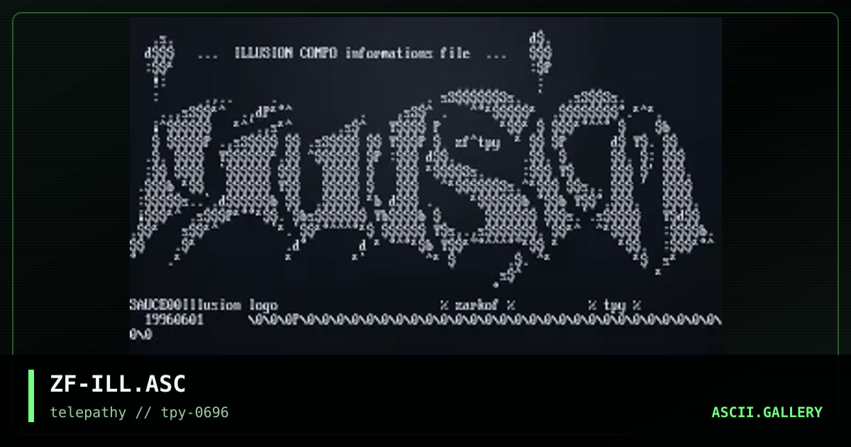 ZF-ILL.ASC, by zarkof, 1996