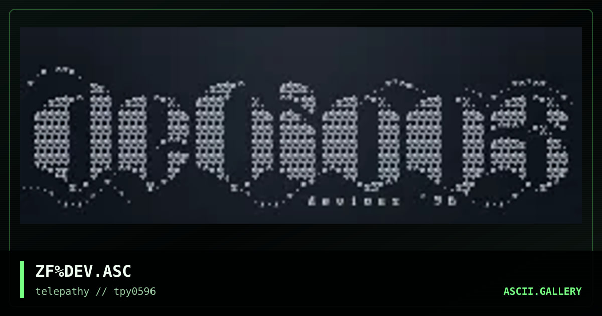 % devious %, by zarkof, 1996