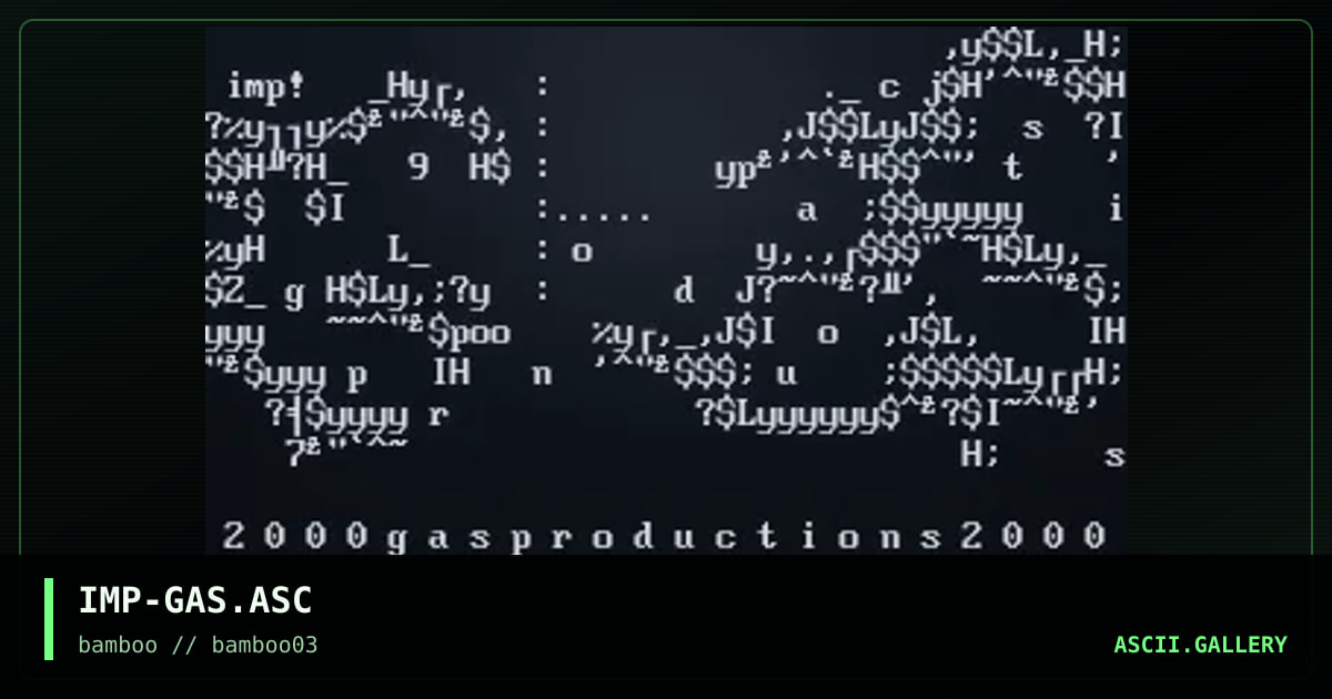 IMP-GAS.ASC, by impressive, 2000
