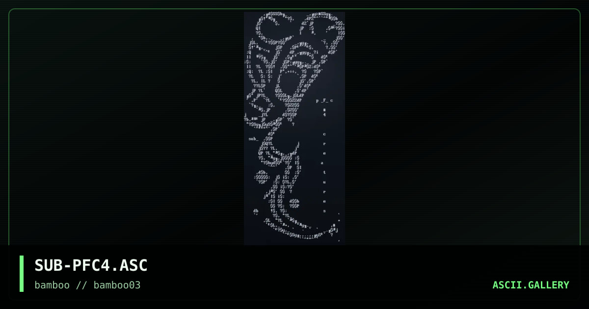 SUB-PFC4.ASC, by subex, 2000