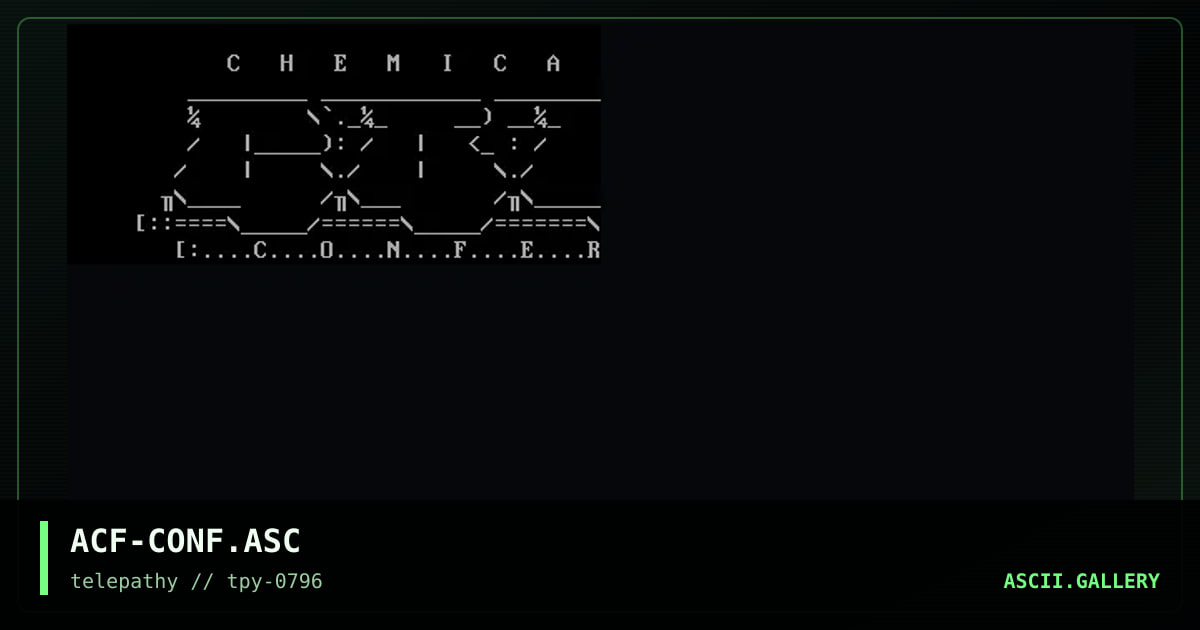 ACF-CONF.ASC, by acidflash - tpy, 1996