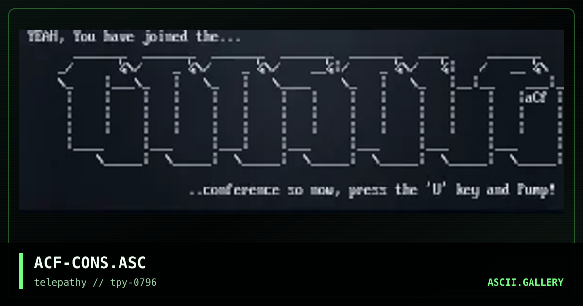 ACF-CONS.ASC, by acidflash - tpy, 1996
