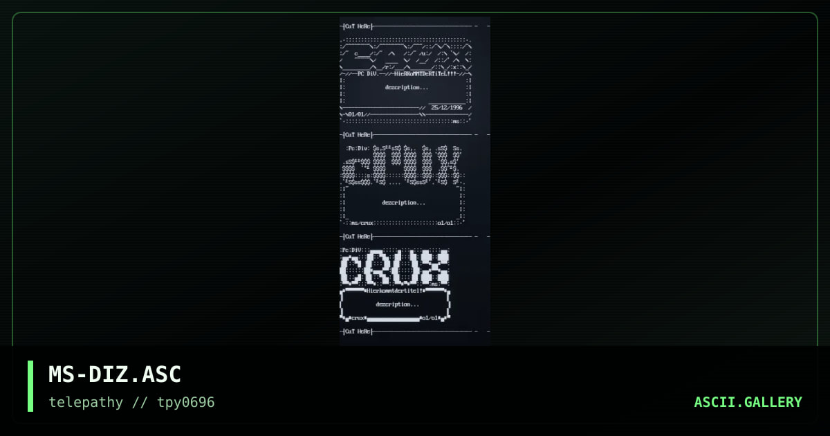 .∙:cRUX FiLe_iD.DiZ CoLLy:∙., by mr splif, 1996