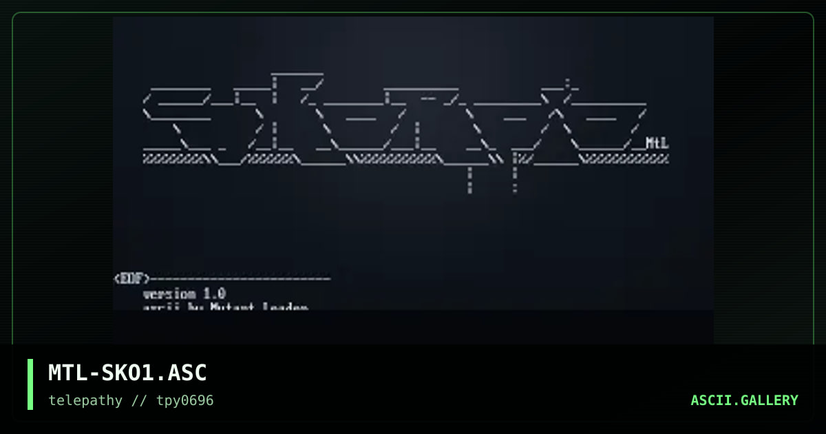 skorpio, by mutant leader, 1996
