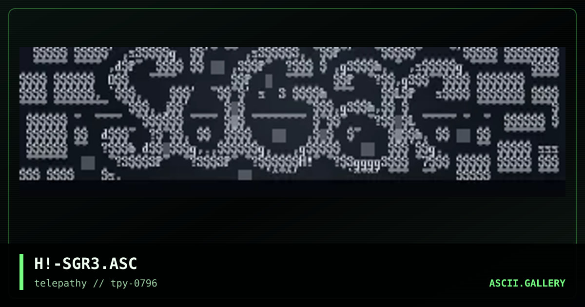 sugar #3, by hitech, 1996