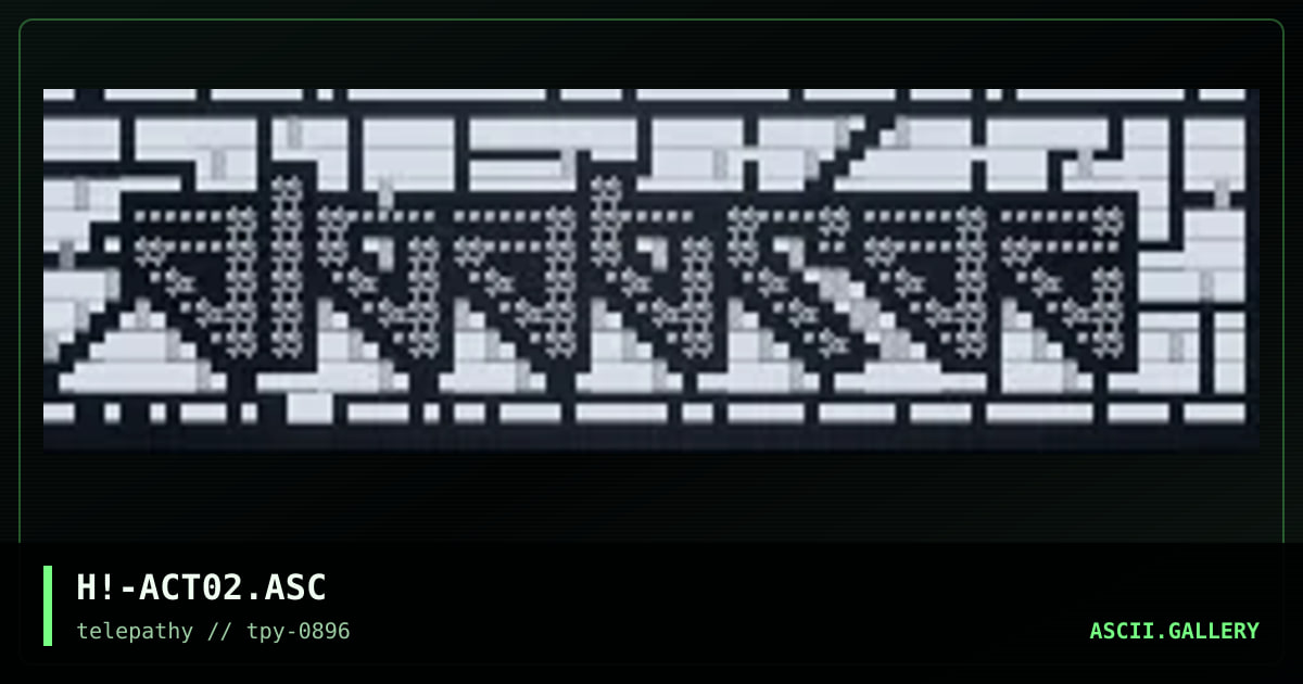alcatraz logo #2, by hitech, 1996