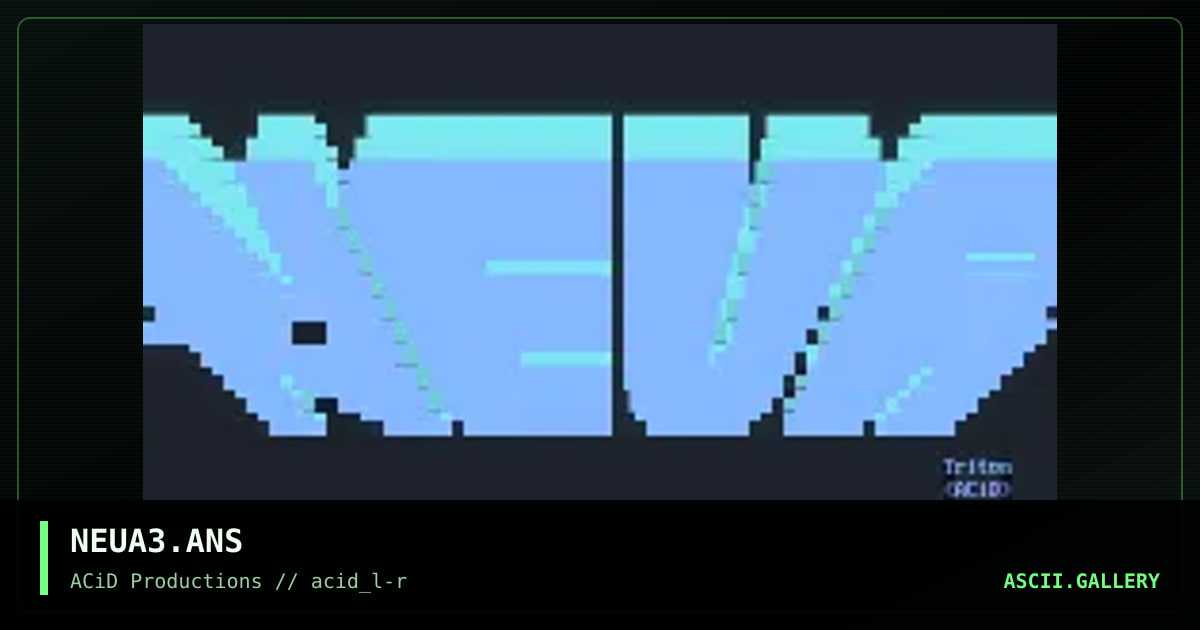 NEUA3.ANS, by triton, 1990