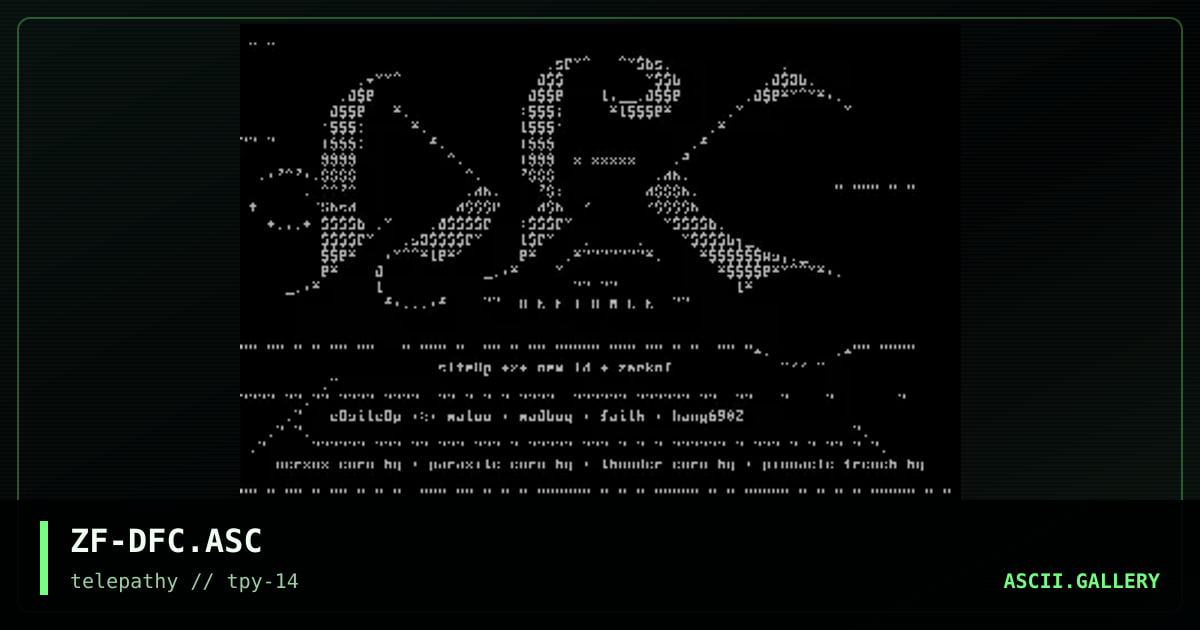 Defiance intro logon, by zarkof, 1998