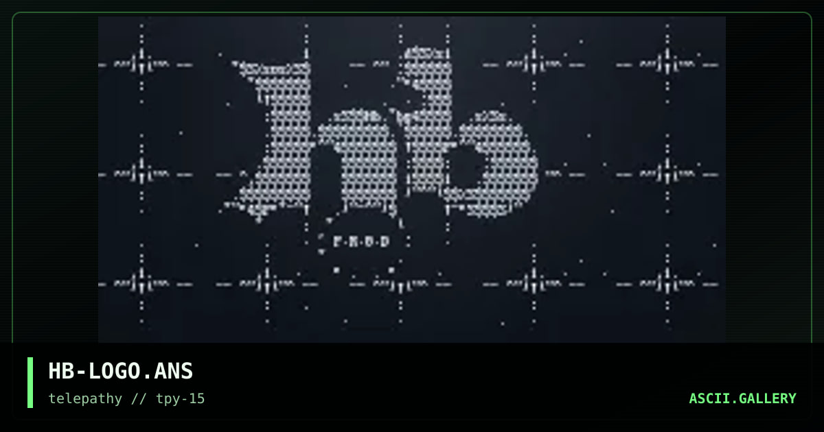 <─HB─L0G0─>, by hanibal, 1998