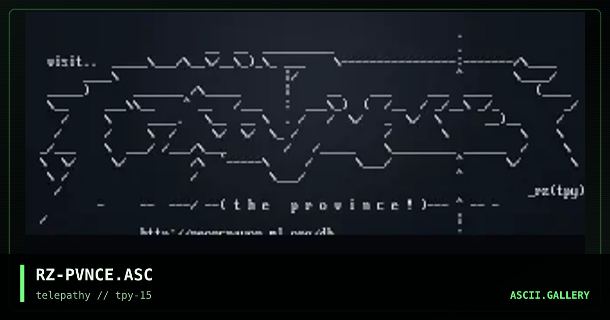 The province, by rzicus, 1998