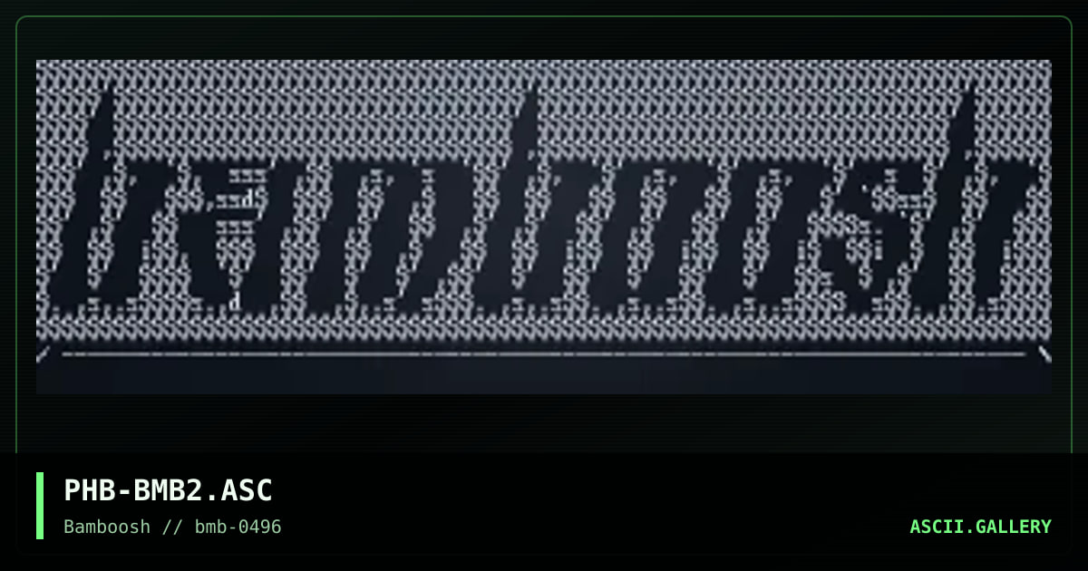 PHB-BMB2.ASC, by phobic, 1996