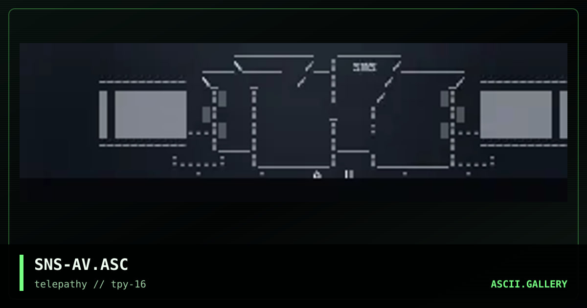 AV Ascii, by senser, 1999