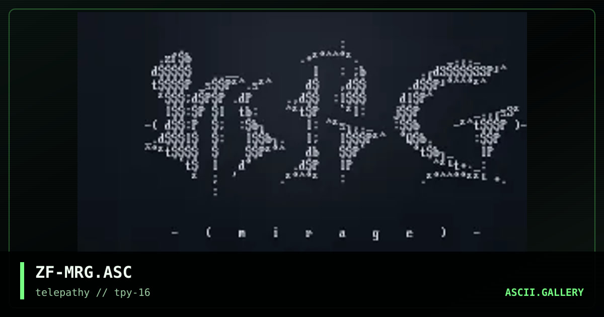 Mirage, by zarkof, 1999