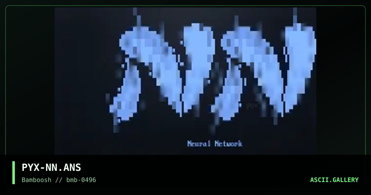 PYX-NN.ANS, by pyx, 1996