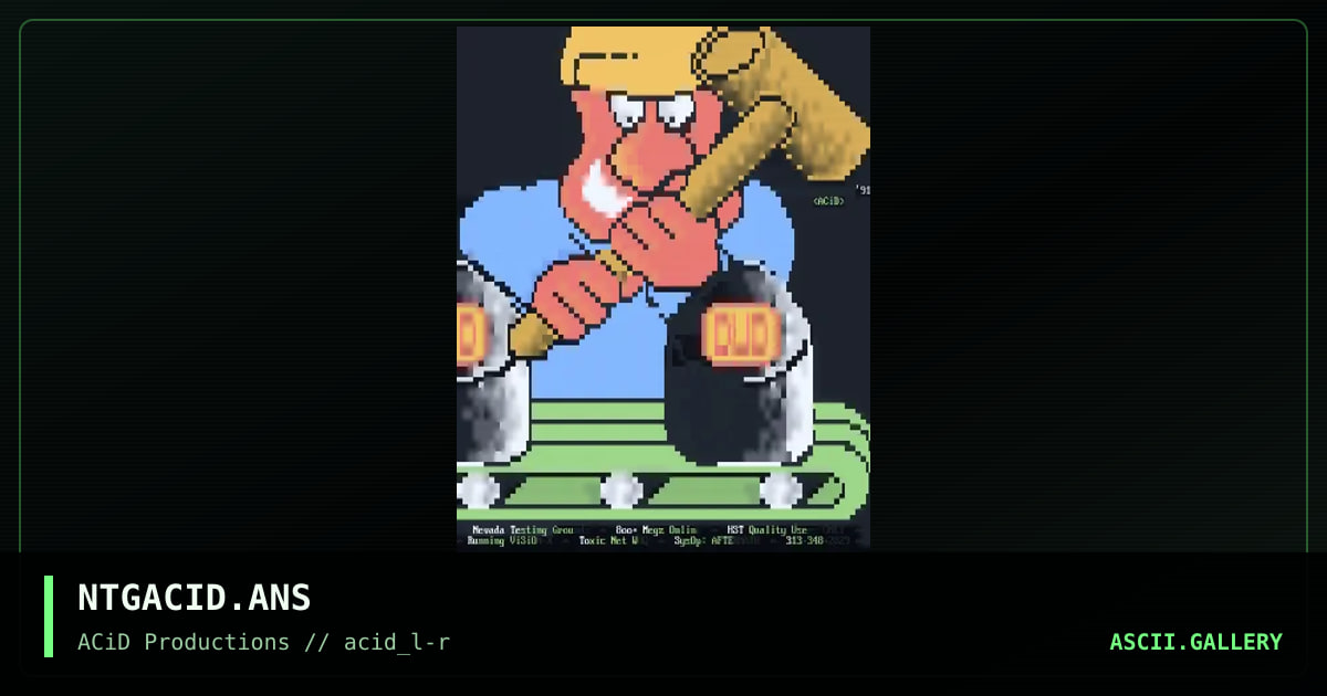 NTGACID.ANS, by manufacturer, 1990