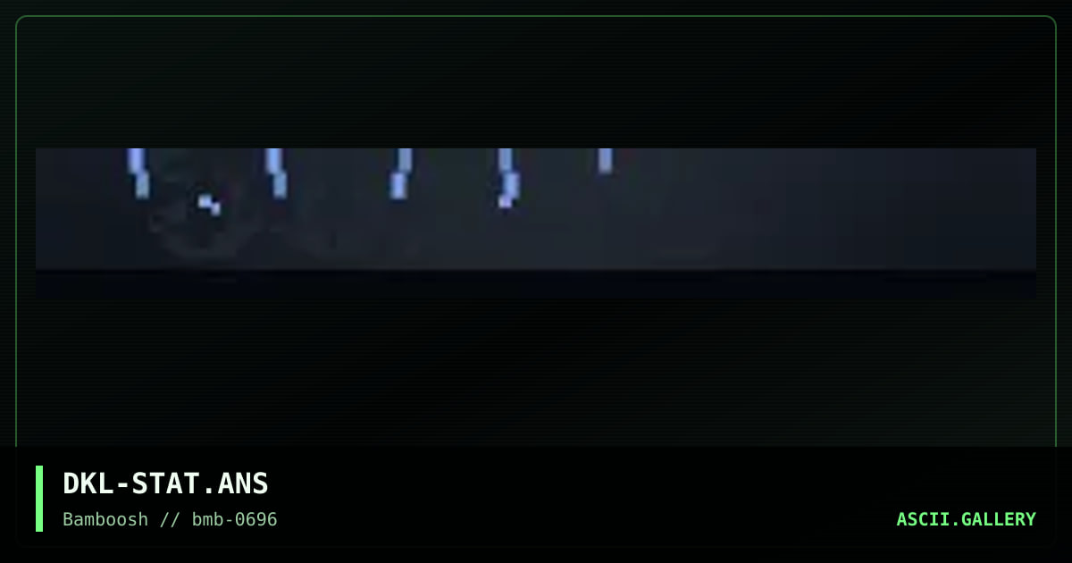 Stats, by darklord, 1996