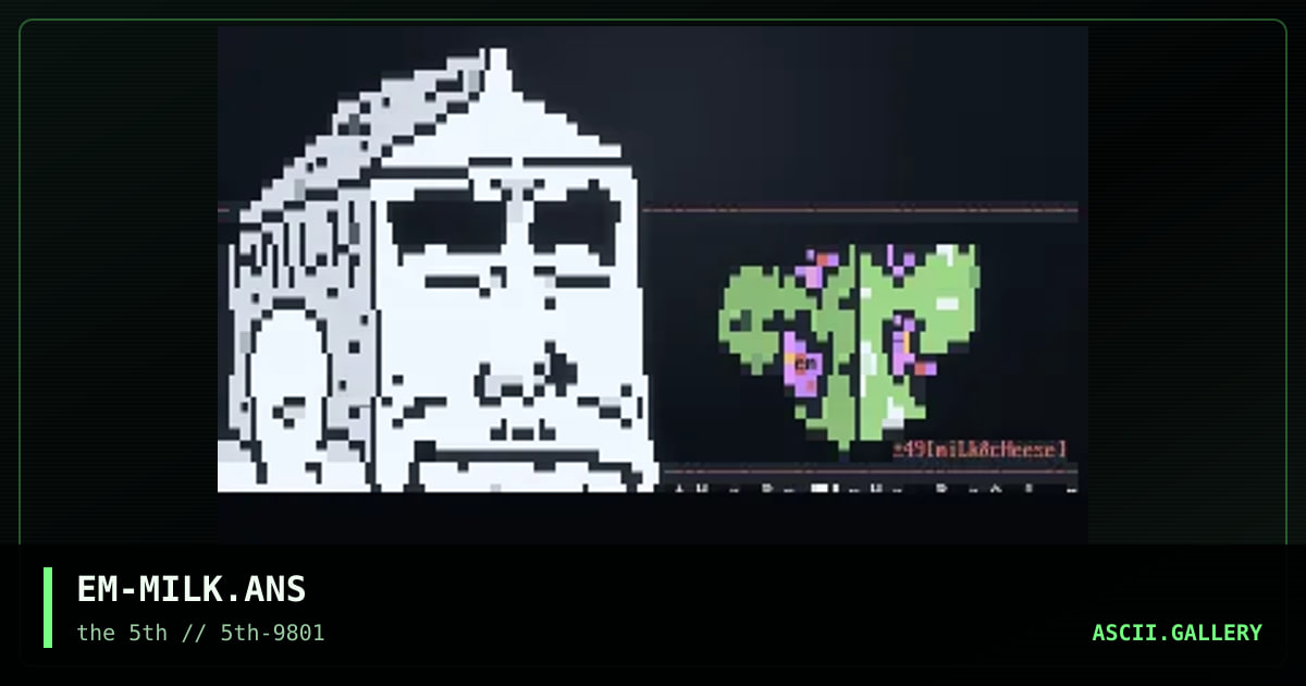 ¬ü╧%»·miLk·«&°╙/⌐, by evil milkman, 1998