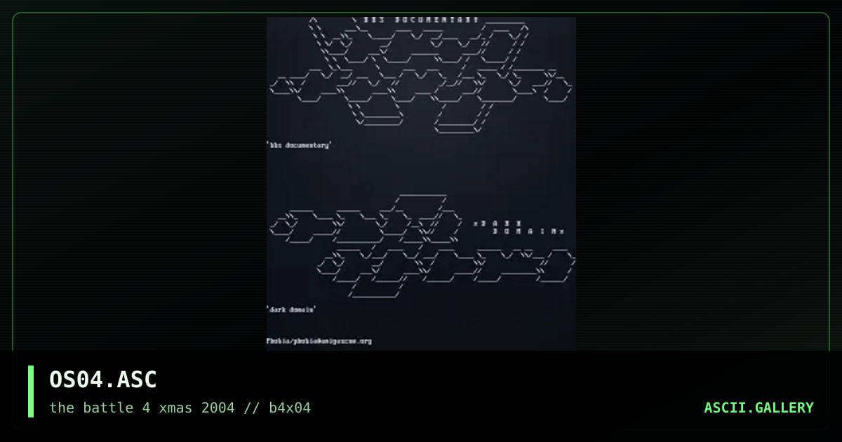 OS04.ASC, by phobia, 2004