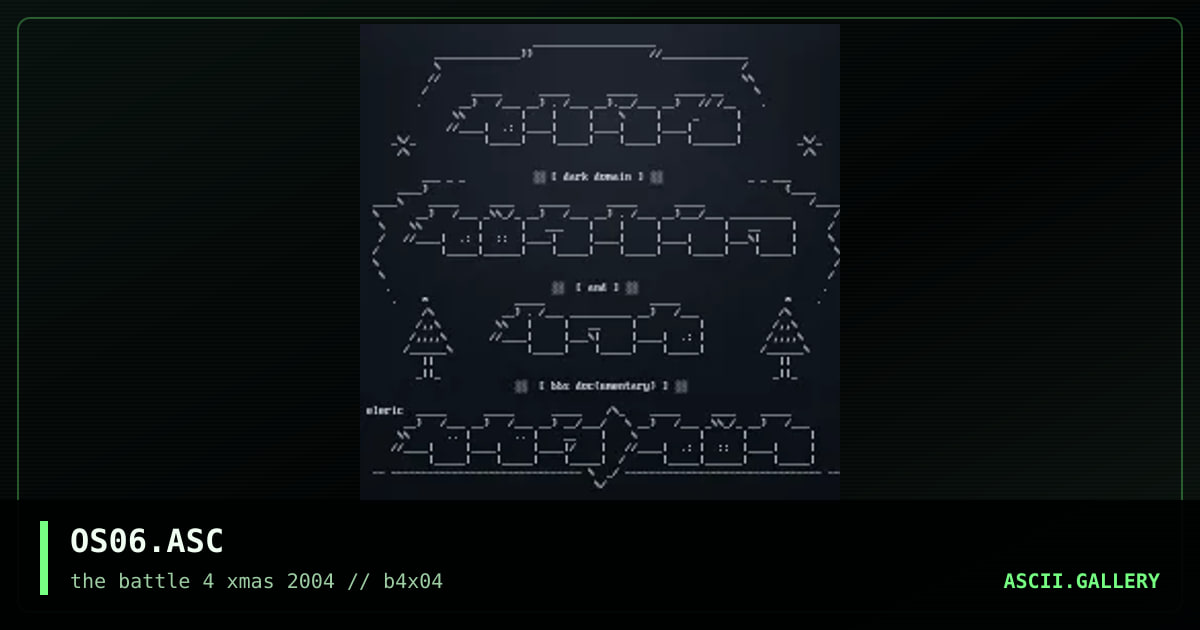 OS06.ASC, by eleric, 2004