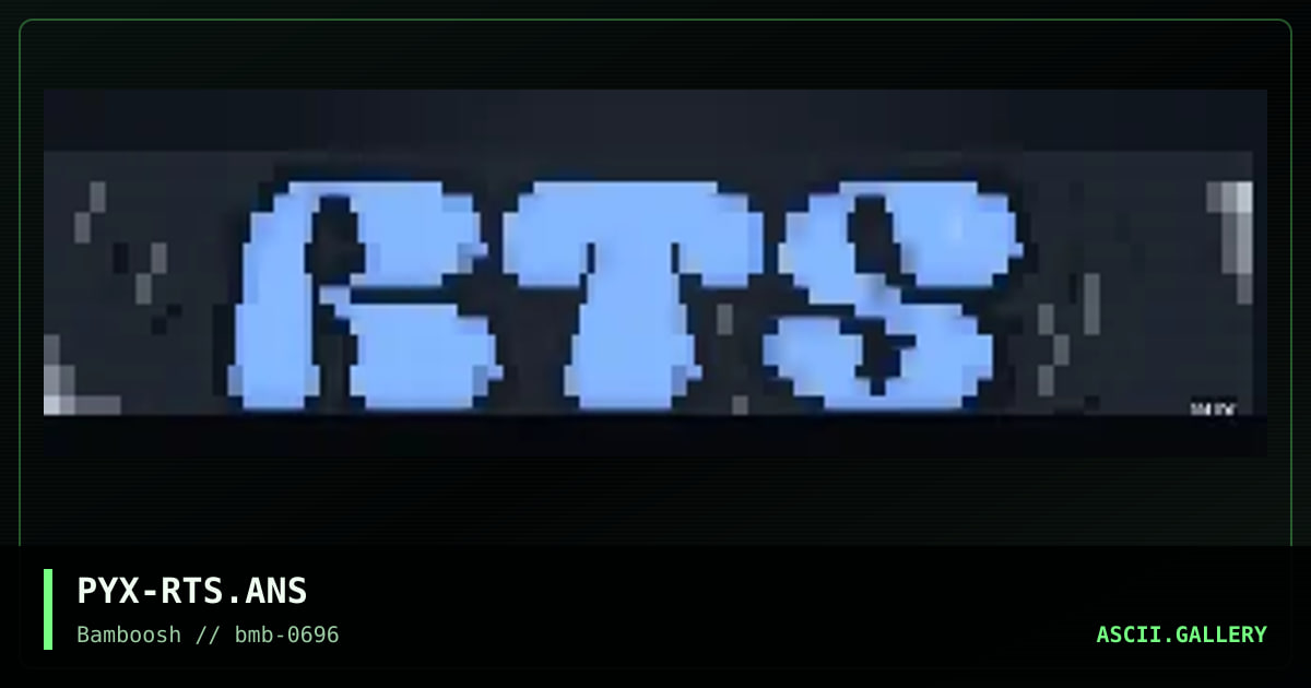 [-X-] Request To Send [-X-], by pyx, 1996
