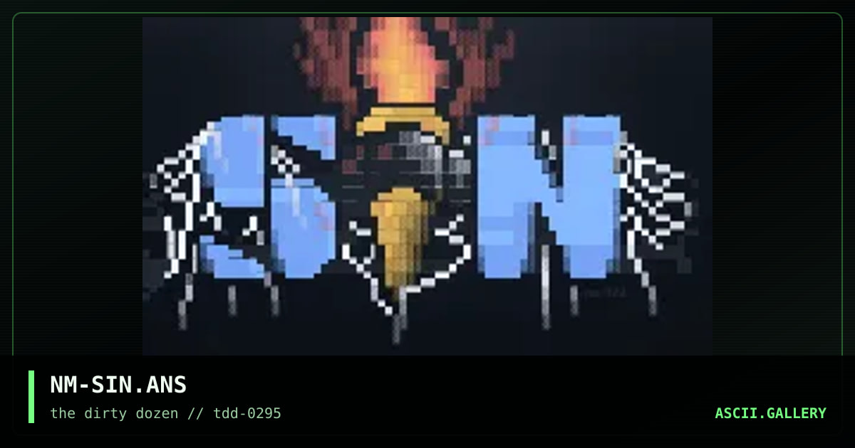SiN logo, by netman, 1995