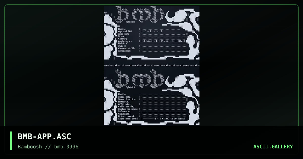 BMB-APP.ASC, by bamboosh, 1996