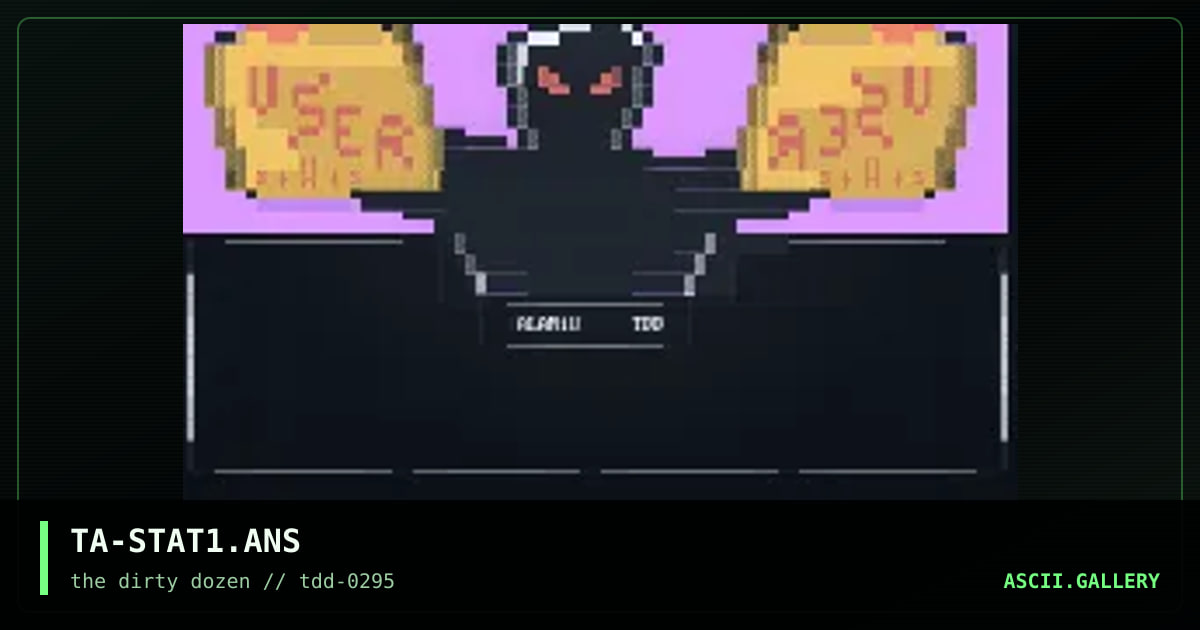 Stats, by talamius, 1995