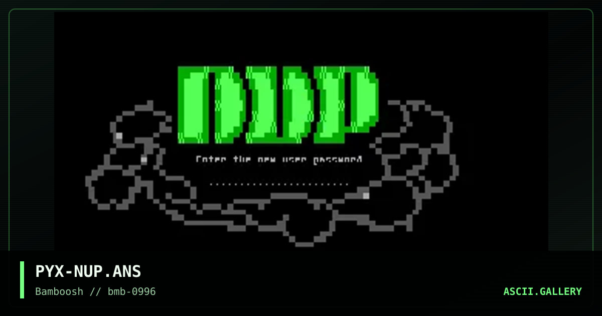 New User Password-thingy, by pyx, 1996