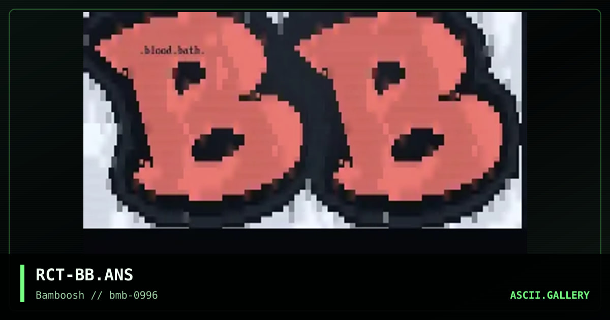 Blood Bath - Requested by Blood, by react, 1996