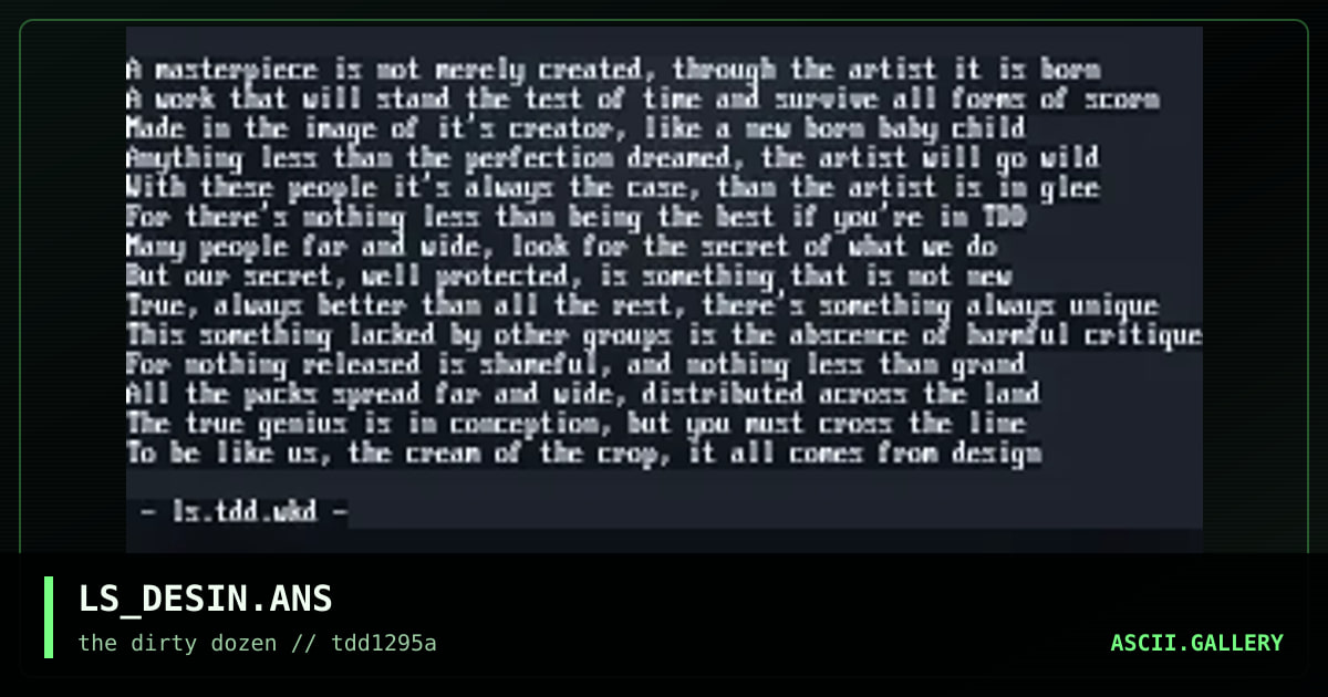 LS_DESIN.ANS, by luke skywalker, 1995
