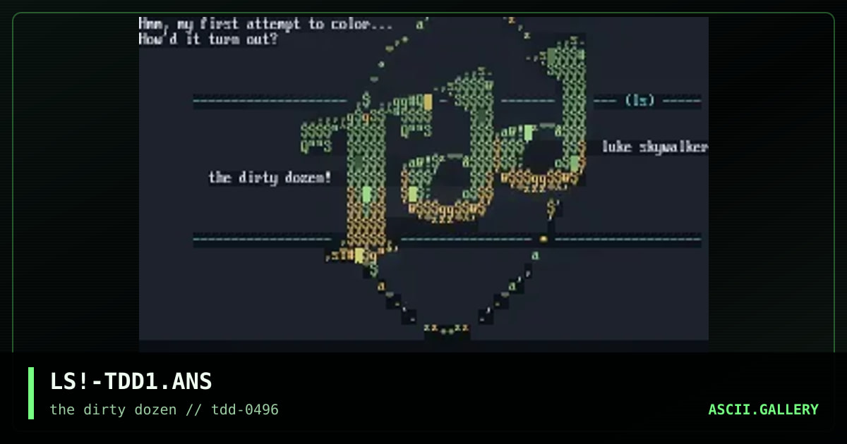 LS!-TDD1.ANS, by luke skywalker, 1996