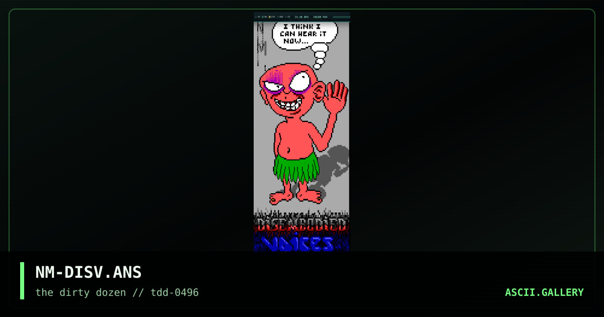NM-DISV.ANS, by netman, 1996