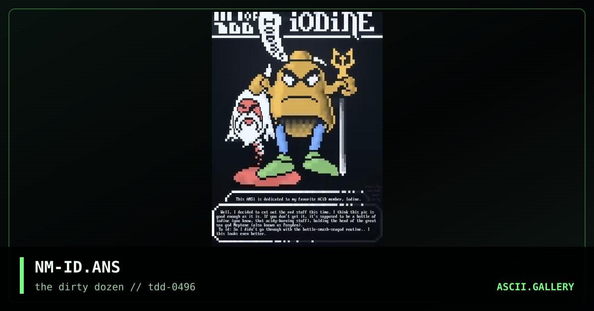 NM-ID.ANS, by netman, 1996