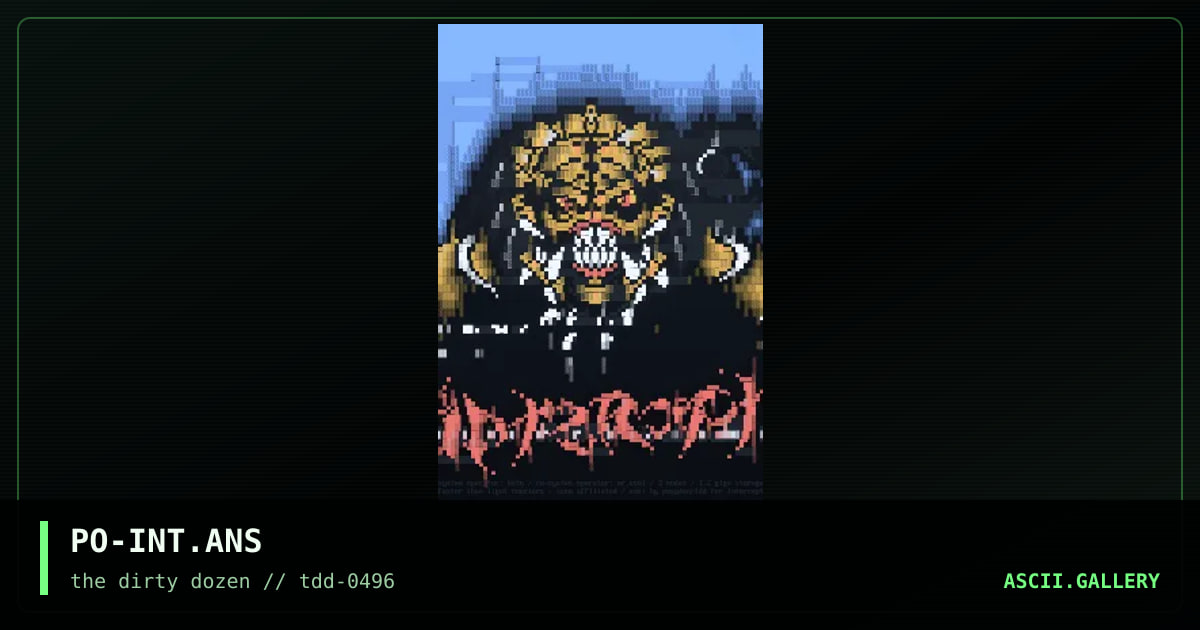 Intercept, by posyden, 1996