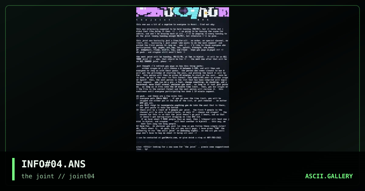 INFO#04.ANS, by untagged, 1996