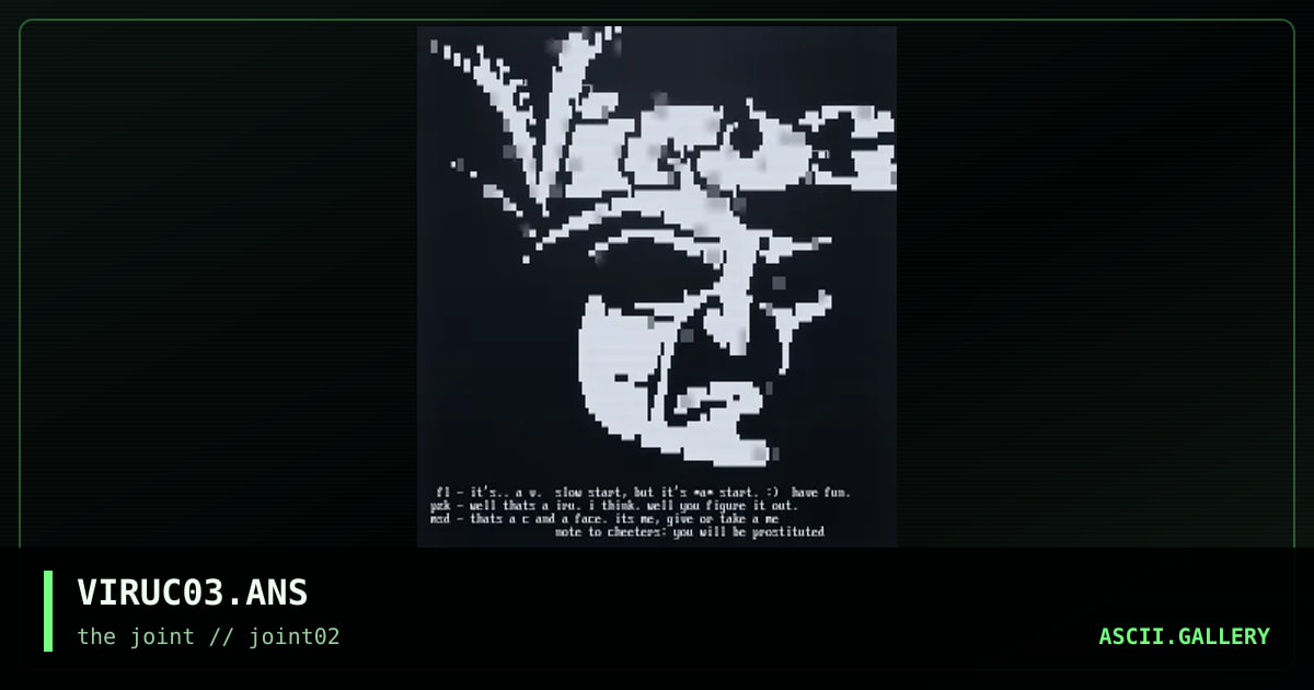 VIRUC03.ANS, by the joint, 1996