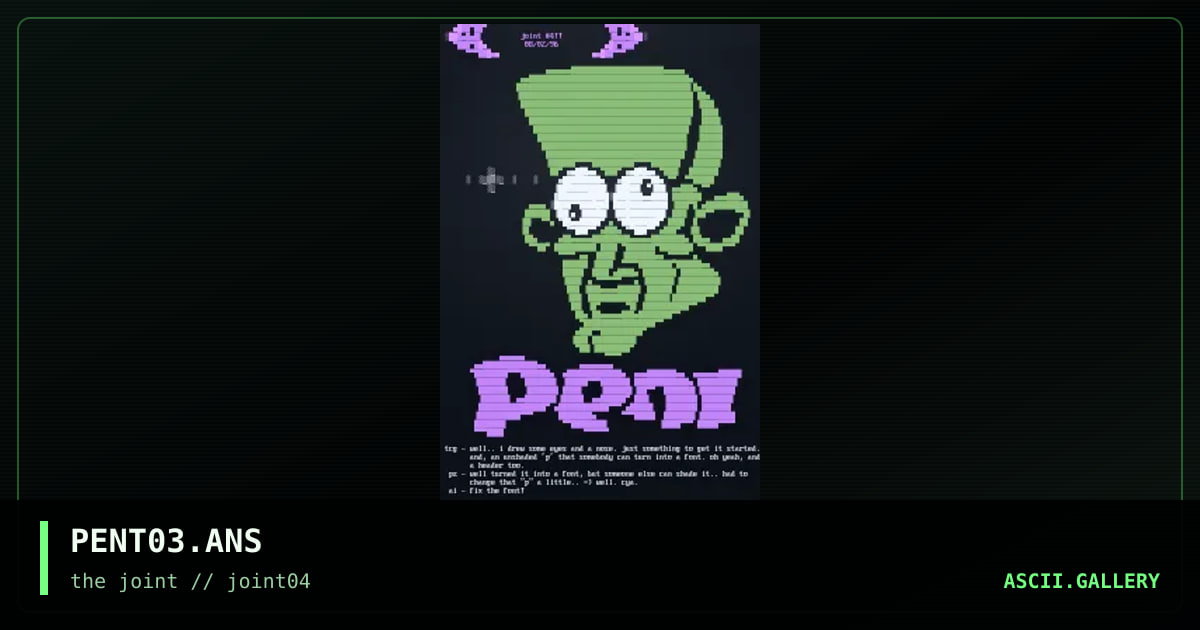 PENT03.ANS, by untagged, 1996